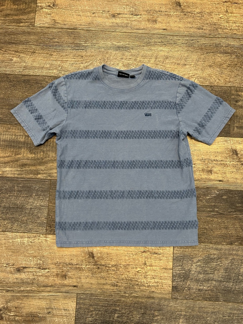 Vintage Y2K Navy Vans Off the Wall Boys Youth Shirt Size L / Adult XS